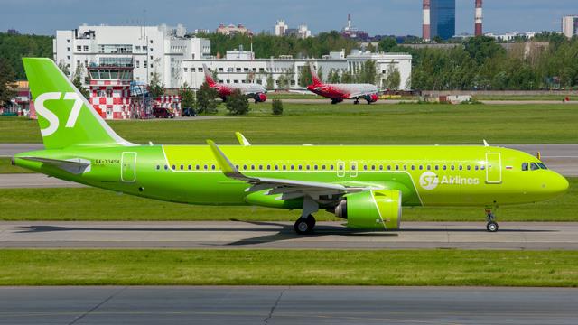 RA-73454:Airbus A320:S7 Airlines